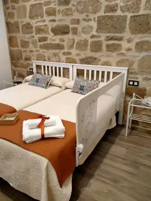 Cama o camas de una habitación en VTAR Casa del AOVE