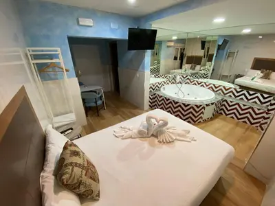 Cama o camas de una habitación en Hostal Avenida Andalucia - Solo Adultos