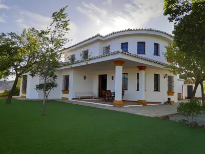 Jardín al aire libre en Cortijo El Arrejadero