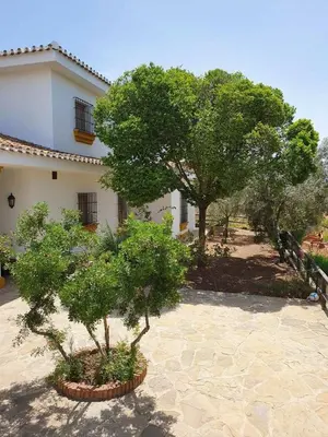 Jardín al aire libre en Cortijo El Arrejadero
