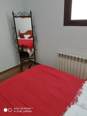 Cama o camas de una habitación en Casa Los Caños de Setenil