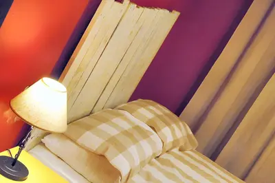 Cama o camas de una habitación en Welcoming House in Alcaracejos with Shared Pool