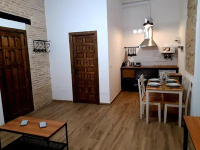 Una cocina o zona de cocina en La Mirada de La Judería