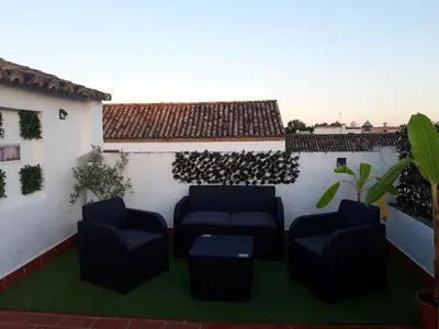 Zona de estar de La Mirada de La Judería