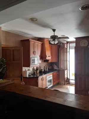 Una cocina o zona de cocina en La Noguera de Baena