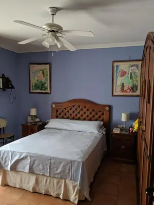 Cama o camas de una habitación en La Noguera de Baena