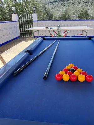Mesa de billar en Casa Pino Solo