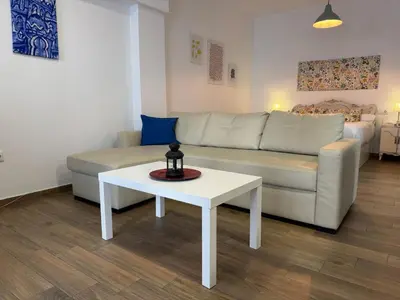 Zona de estar de Loft Jazmin junto a Puente Romano
