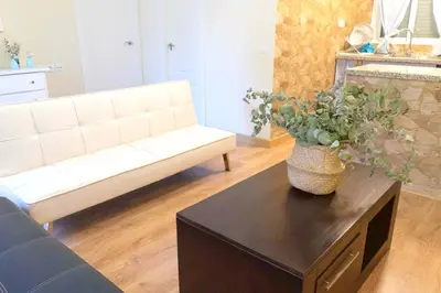 Zona de estar de Charming Chalet in Córdoba with Private Pool