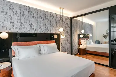 Cama o camas de una habitación en Vincci Selección Unuk 5 GL