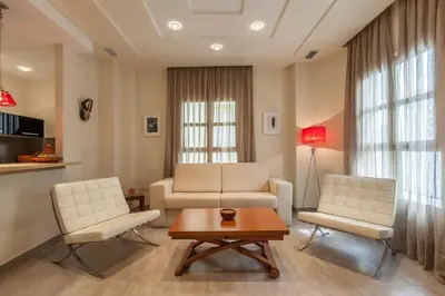 Zona de estar de Apartamento con encanto en el Barrio de Santa Cruz