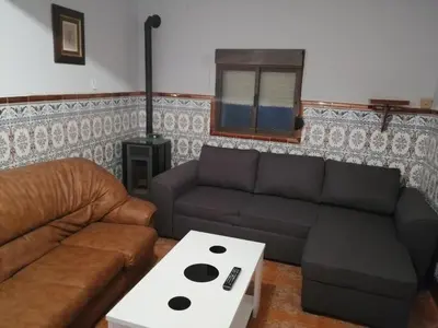 Zona de estar de Casa Rural Guzman