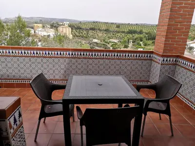 Un balcón o terraza de Casa Rural Guzman