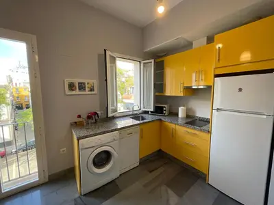 Una cocina o zona de cocina en DreamsApt Curtidores 6 Suites AT