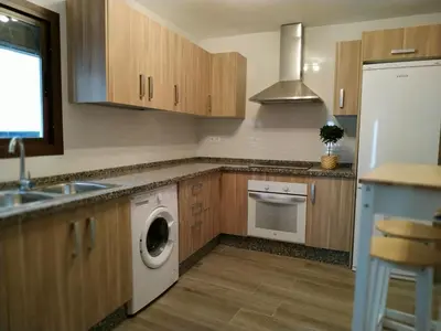 Una cocina o zona de cocina en CASA EL REMANSO DE ZUHEROS