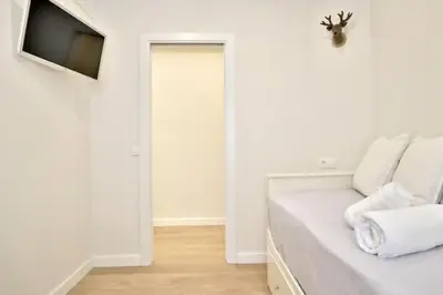 Cama o camas de una habitación en Balcón de Córdoba la Vieja