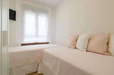 Cama o camas de una habitación en Balcón de Córdoba la Vieja