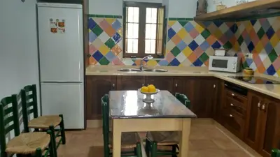 Una cocina o zona de cocina en El olivar de Concha, Caminito del Rey