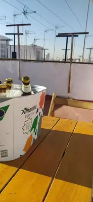Un balcón o terraza de Apartamento cerca del centro y de la estación Santa Justa a pie, 1 plaza de Parking gratis