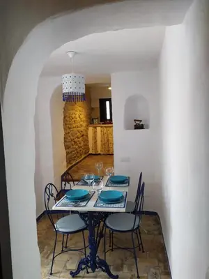 Zona de estar de El escondite de Martina, Casa Rural Romántica