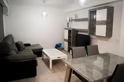 Zona de estar de Apartamento turístico Calle San Basilio 6 patios
