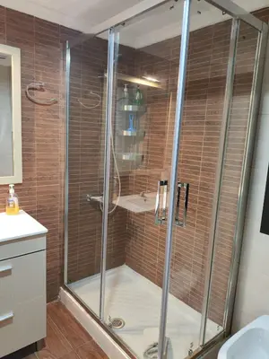 Un baño de Apartamento turístico Calle San Basilio 6 patios