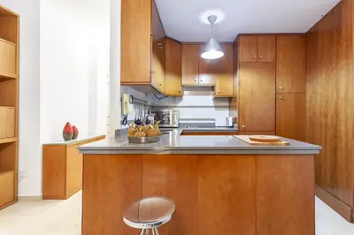 Una cocina o zona de cocina en Precioso en Santa Cruz Lirio bajo