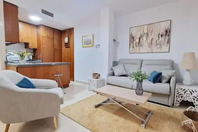 Zona de estar de Precioso en Santa Cruz Lirio bajo