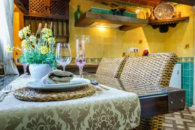 Zona de estar de Casa Nazarí - Setenil de las Bodegas