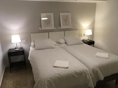 Cama o camas de una habitación en La Condesa de Vallellano