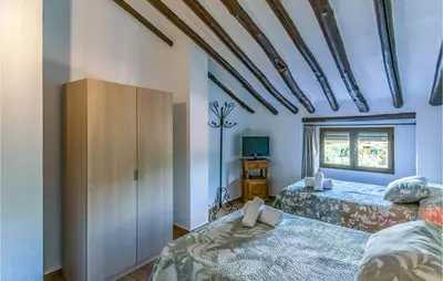 Cama o camas de una habitación en Gorgeous Home In Puertollano