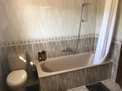 Un baño de Casa Olivar B&B