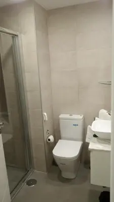 Un baño de Loft Abril