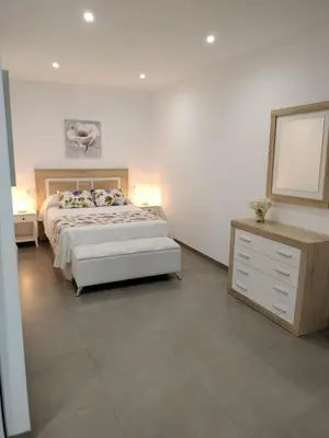Cama o camas de una habitación en Loft Abril