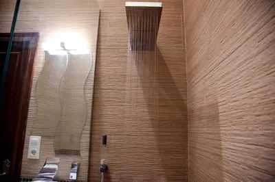 Un baño de Apartamentos Plaza de Austria