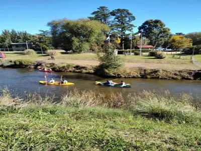 Vista de un río cerca de esta casa o chalet