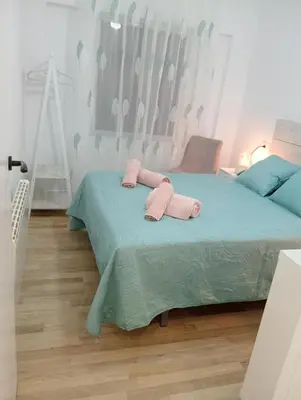 Plano de Amor, emoción y más, Auténtico apartamento céntrico climatizado,con wifi, cercano a la catedral y estaciones