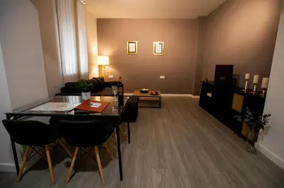 Zona de estar de Apartamentos Doña Concha