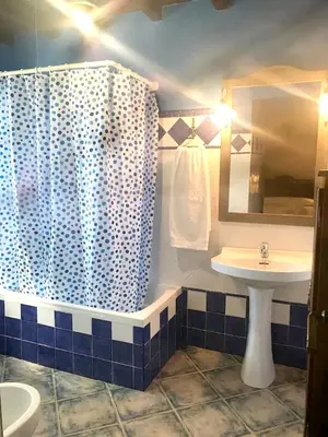 Un baño de Elegant Villa in El Saucejo with Private Pool