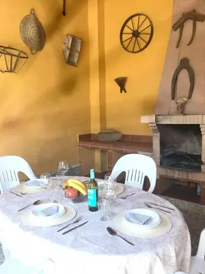 Plano de Elegant Villa in El Saucejo with Private Pool