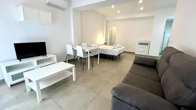 Zona de estar de Apartamentos Pintor Losada