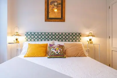 Cama o camas de una habitación en Garci Deluxe Suite by Valcambre