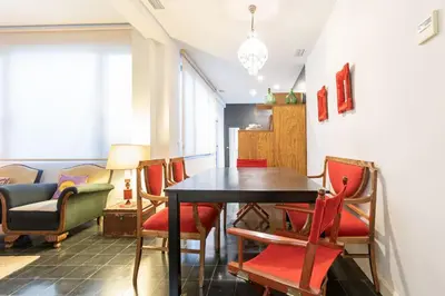 Zona de estar de Garci Deluxe Suite by Valcambre