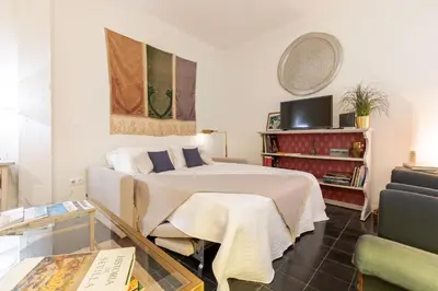 Cama o camas de una habitación en Garci Deluxe Suite by Valcambre