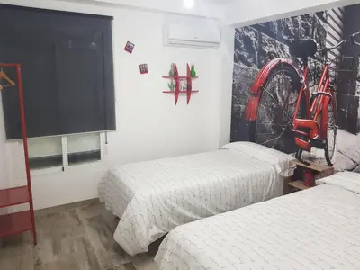 Cama o camas de una habitación en Mezquita- Elite, Parking, Wifi