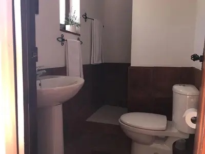 Un baño de Cortijo Nuevo Alojamiento Rural