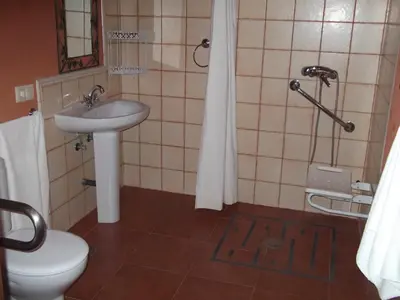 Un baño de Cortijo Molino los Justos