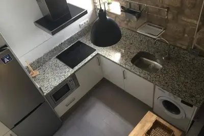 Una cocina o zona de cocina en Viña Las Olivas