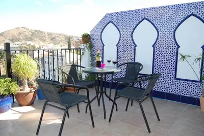 Un balcón o terraza de One bedroom penthouse
