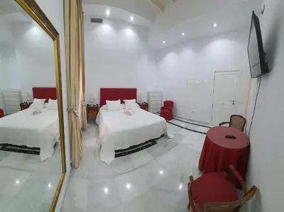 Cama o camas de una habitación en Apartamento Tendillas